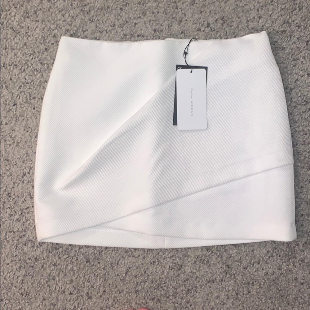 White skirt